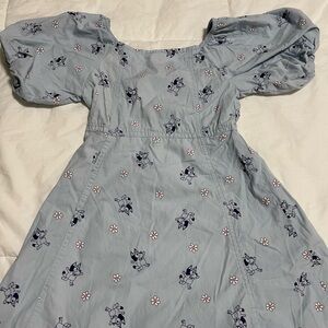 Charming Blue Kids Casual Dress